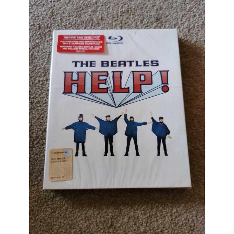 Beatles dvds/ blu ray