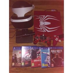 Vr PS4 headset + games