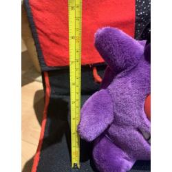 RARE 1990?s POKEMON GENGAR PLUSH BAG CARD HOLDER 21cm HASBRO-Been in storage-Only one for sale in UK