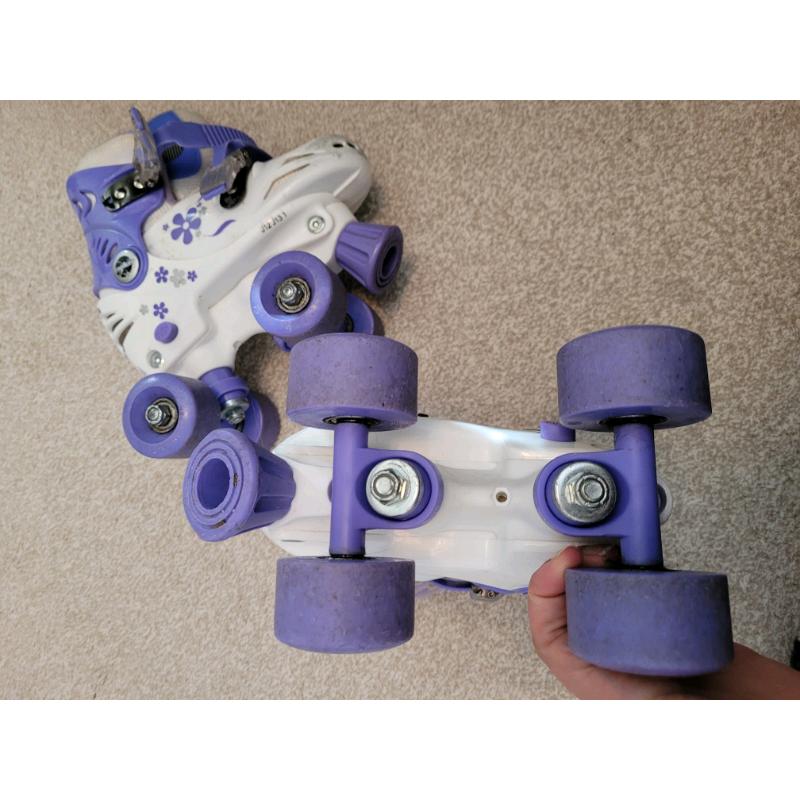 Girls roller skates size J12 -j13