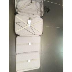 2x Trolley cases and Travel bag suitcase