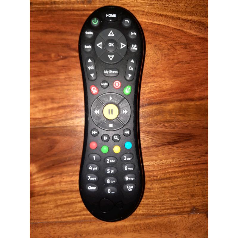 Virgin V6 remote control