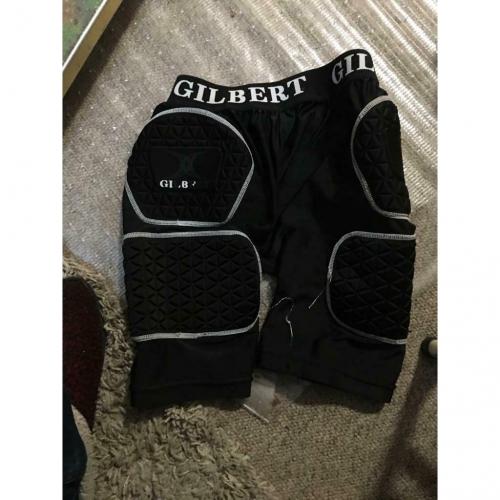 Gilbert padded Rugby shorts LB