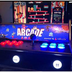 2 player arcade with built in games
