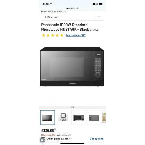 Commercial Microwave