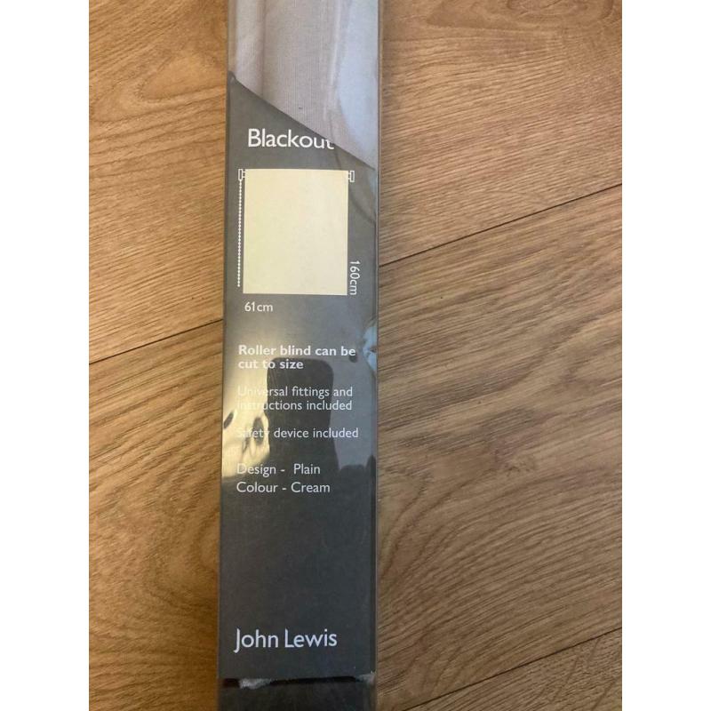 Grey John Lewis blind