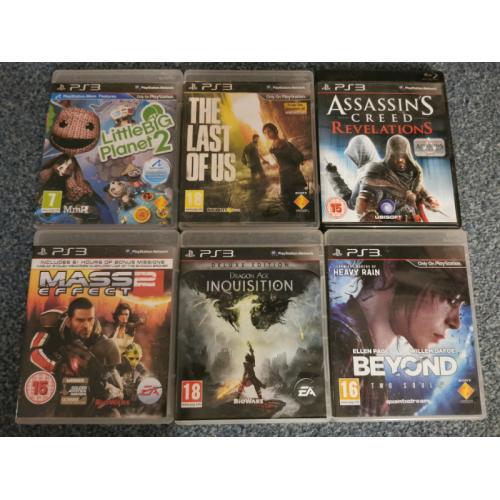 PS3 Games.