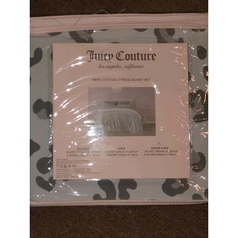 JUICY COUTURE 3 PIECE DUVET SET