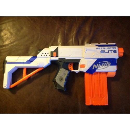Nerf Retaliator Elite soft dart gun