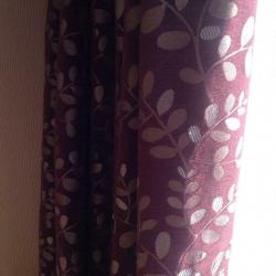 Long wide heavy curtains - 3 pairs