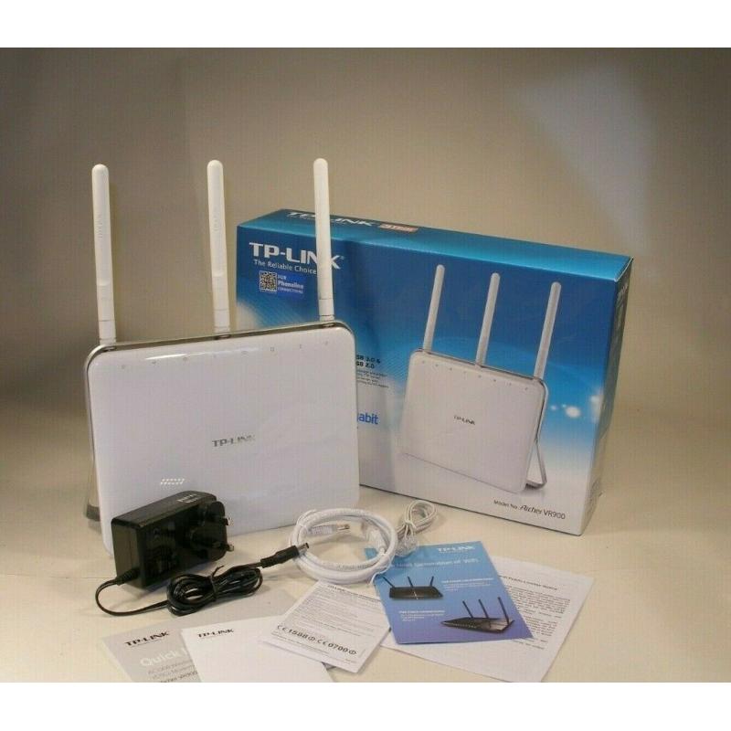 TP-LINK Archer VR900 AC1900 Wireless Dual Band Router - ADSL/VDSL