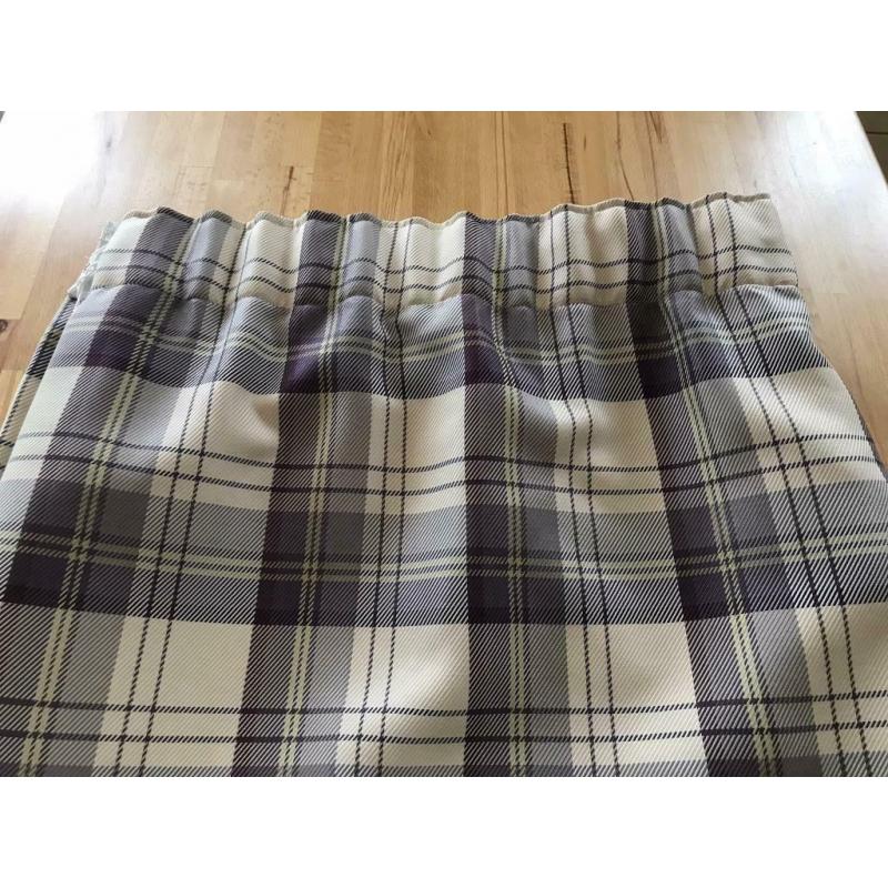 Pleated curtains