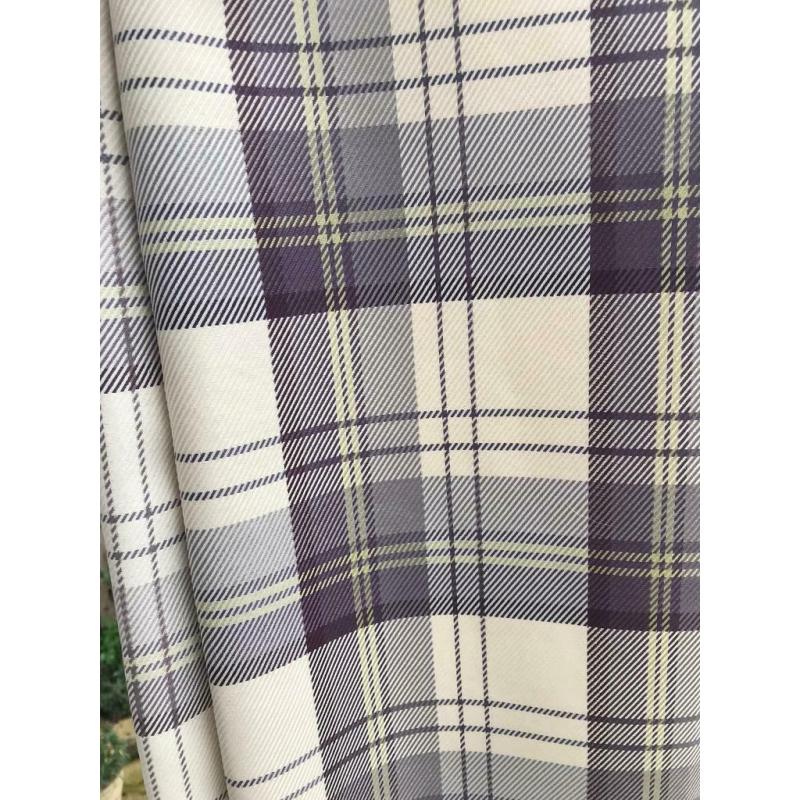 Pleated curtains