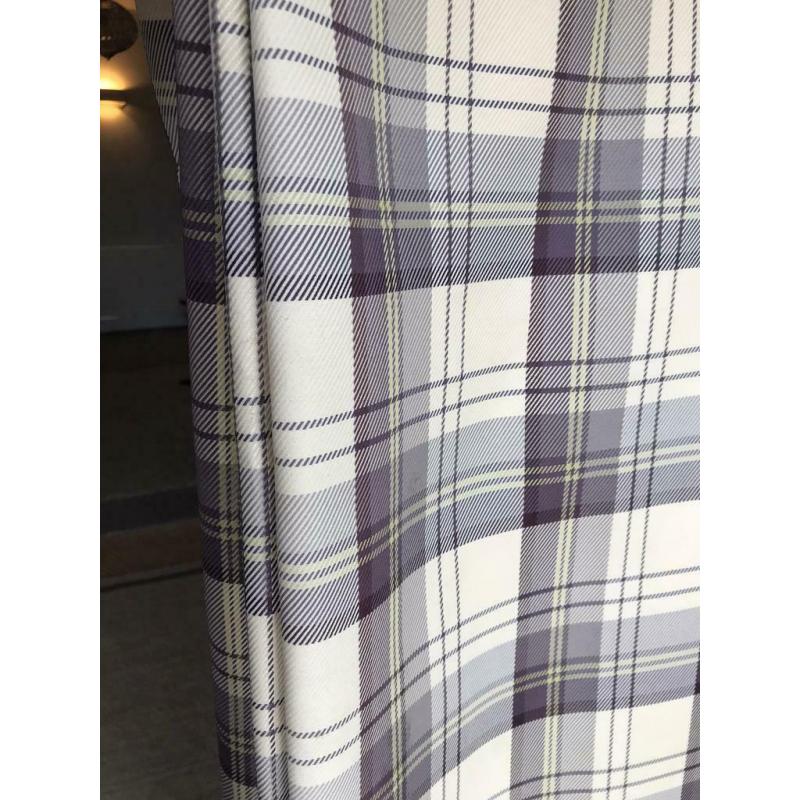 Pleated curtains
