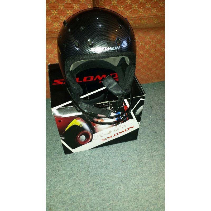 Salomon Ski Racing Helmet with chin guard 57-58cm
