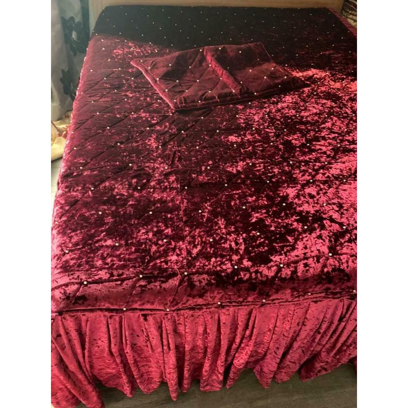 Afghan duvet with 2 pillow covers