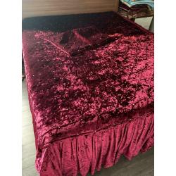 Afghan duvet with 2 pillow covers
