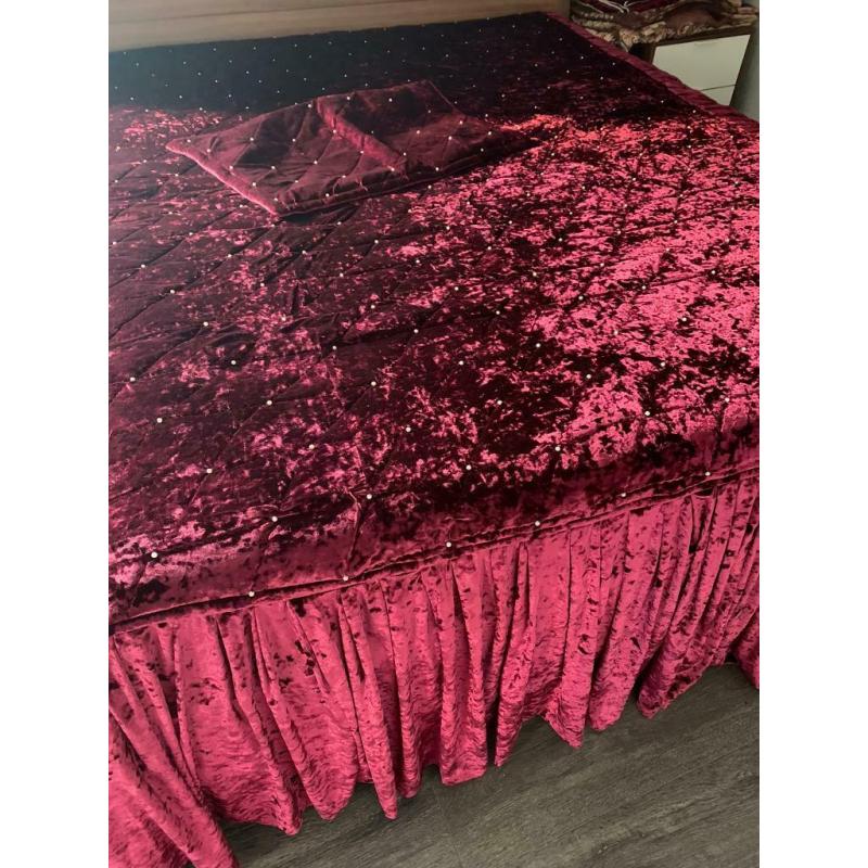 Afghan duvet with 2 pillow covers