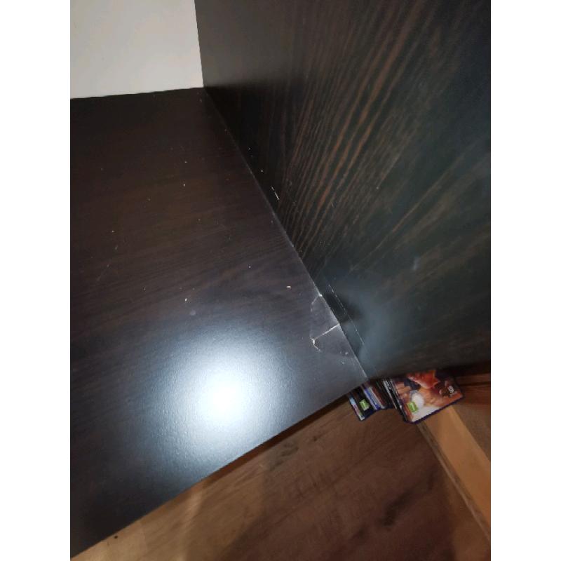 Ikea TV stand black