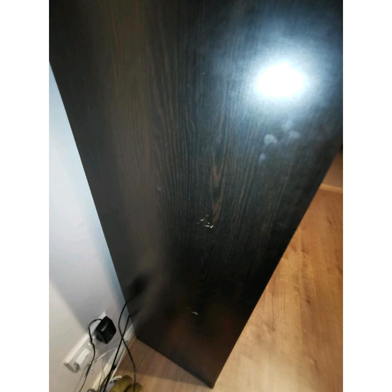 Ikea TV stand black