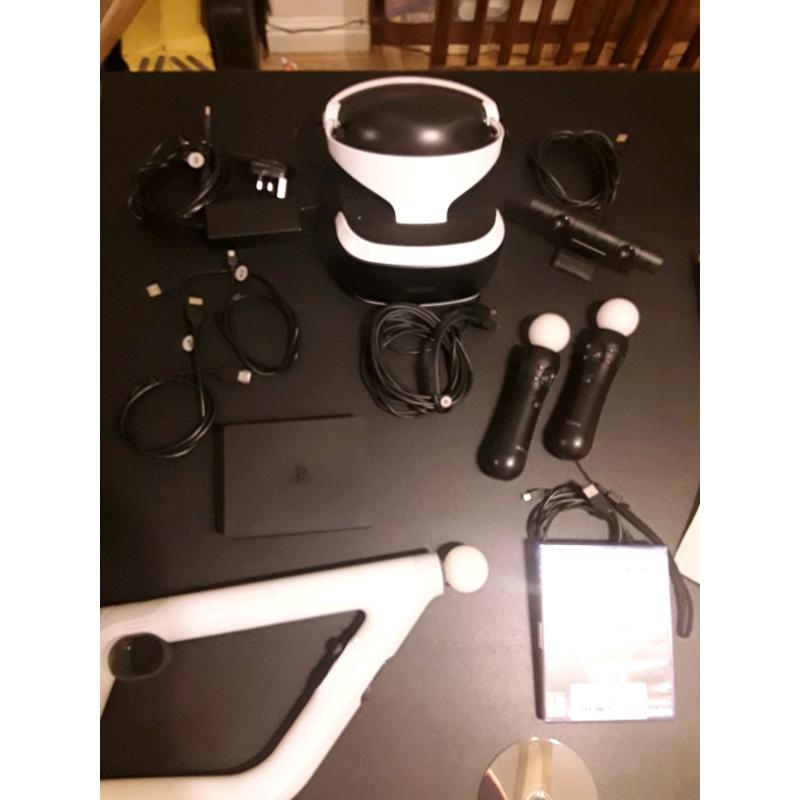 PSVR2 complete bundle with motion gun and DoomVr