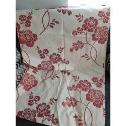 Laura Ashley Marciana Cranberry curtains