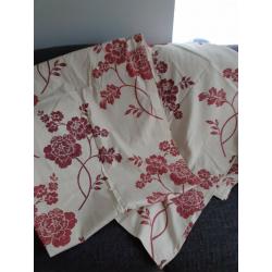 Laura Ashley Marciana Cranberry curtains