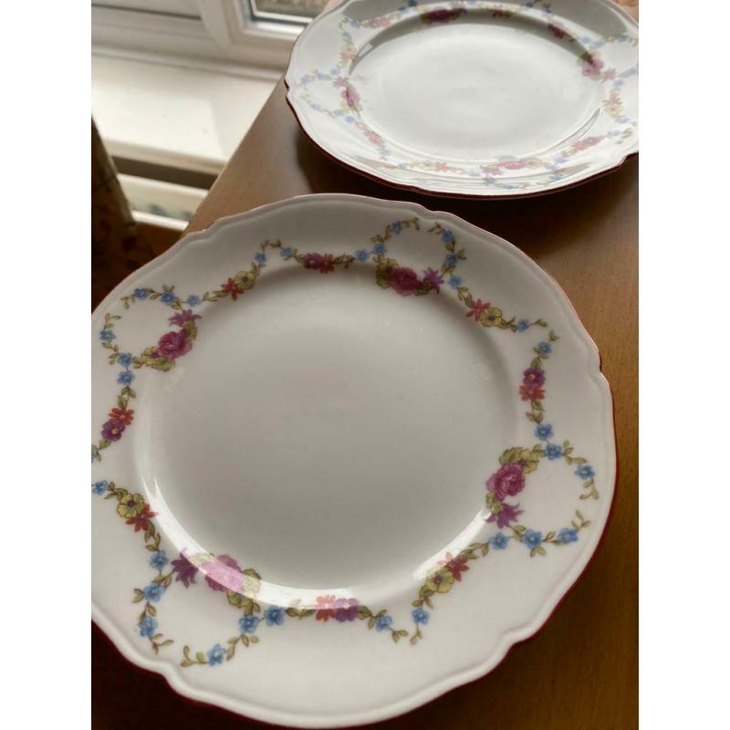 China Plates by Durham china