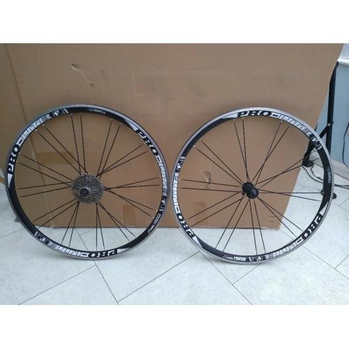 Pro Lite Garda DS 2.0 700c Wheelset (with cassette)