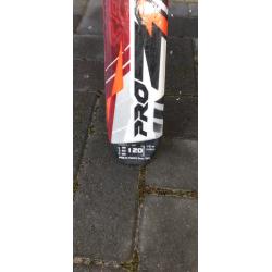 Junior 120 skis and poles for sale.