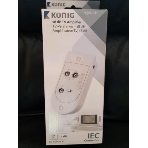Brand new 18dB TV Booster/Amplifier