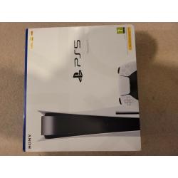 PS5 brand new and sealed (PlayStation 5 disc edition console)