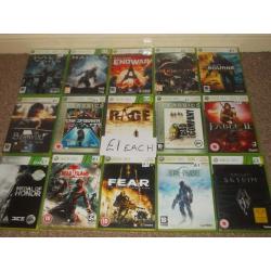 XBOX 360 GAMES ?1 AND ?2 EACH