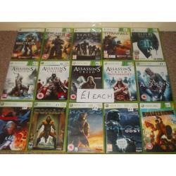 XBOX 360 GAMES ?1 AND ?2 EACH