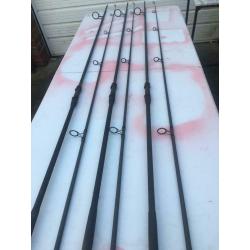 AVID TRACTION CARP RODS X3