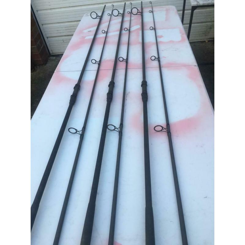 AVID TRACTION CARP RODS X3
