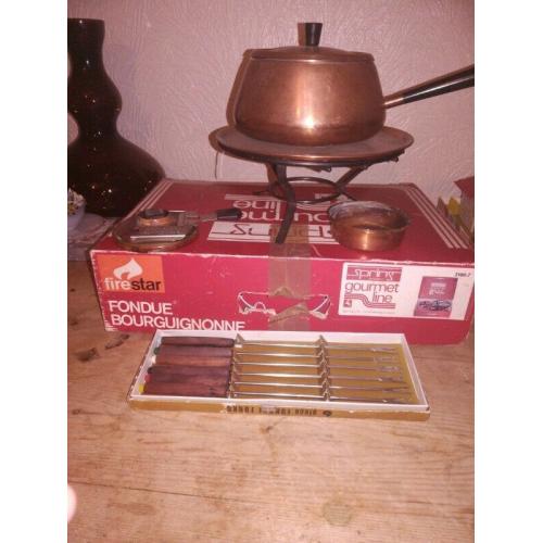 Fabulous vintage Fondue Set
