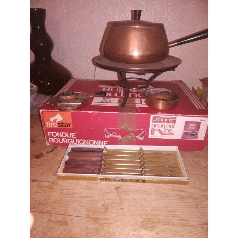 Fabulous vintage Fondue Set