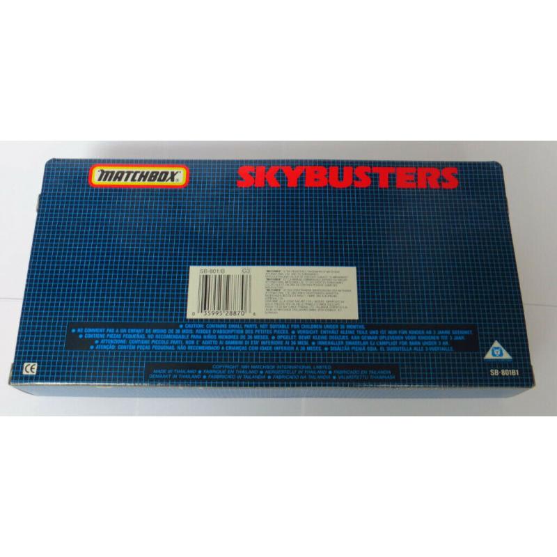Diecast model planes - Matchbox Skybusters SB 801 DHL Learjet Iberia A300B Fire Cessna Floatplane