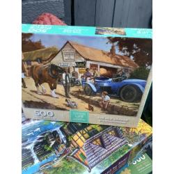 500 piece Jigsaws