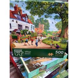 500 piece Jigsaws