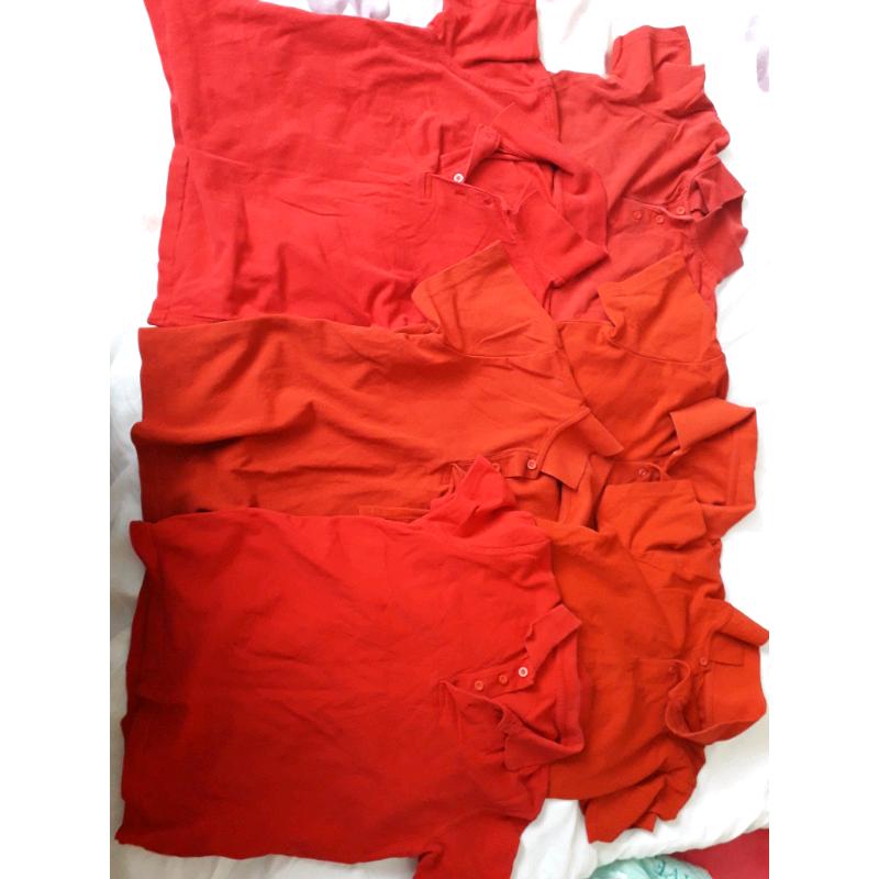 School polo tops