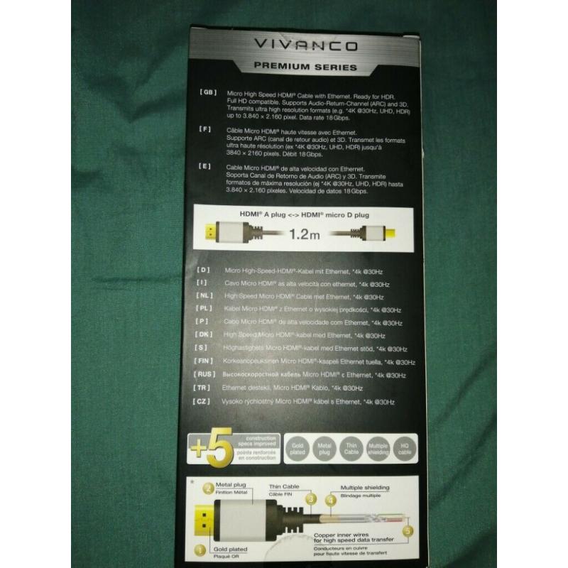 Hdmi conector cable