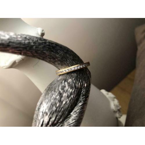 Ladies 9ct Gold Full Diamond Eternity Ring