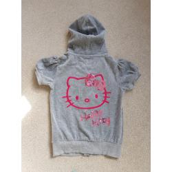 Hello Kitty zip up hoody
