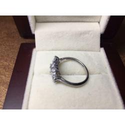 All brand new 1carat rings and matching stud earrings