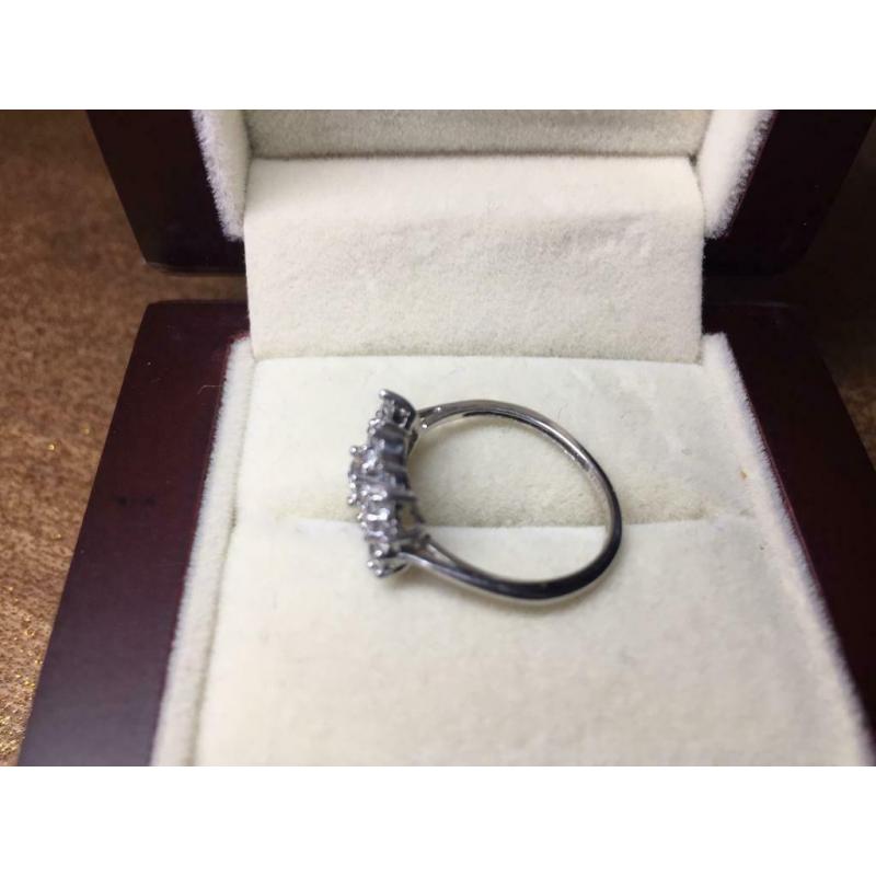 All brand new 1carat rings and matching stud earrings
