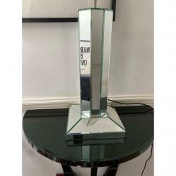 Contemporary glass lamp
