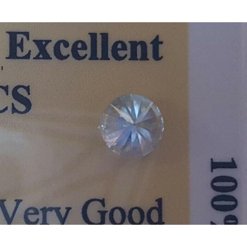 Excellent Diamond Round Brilliant 0.66 Color : F, SI2