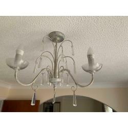 Light chandeliers various ones and sizes